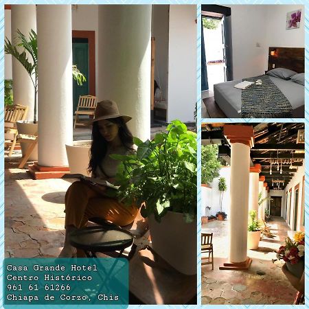 Casa Grande Hotel Centro Historico Chiapa de Corzo Eksteriør bilde